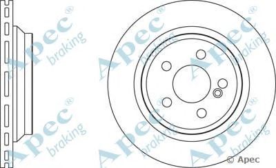 APEC BRAKING dsk2145 -  Тормозной диск